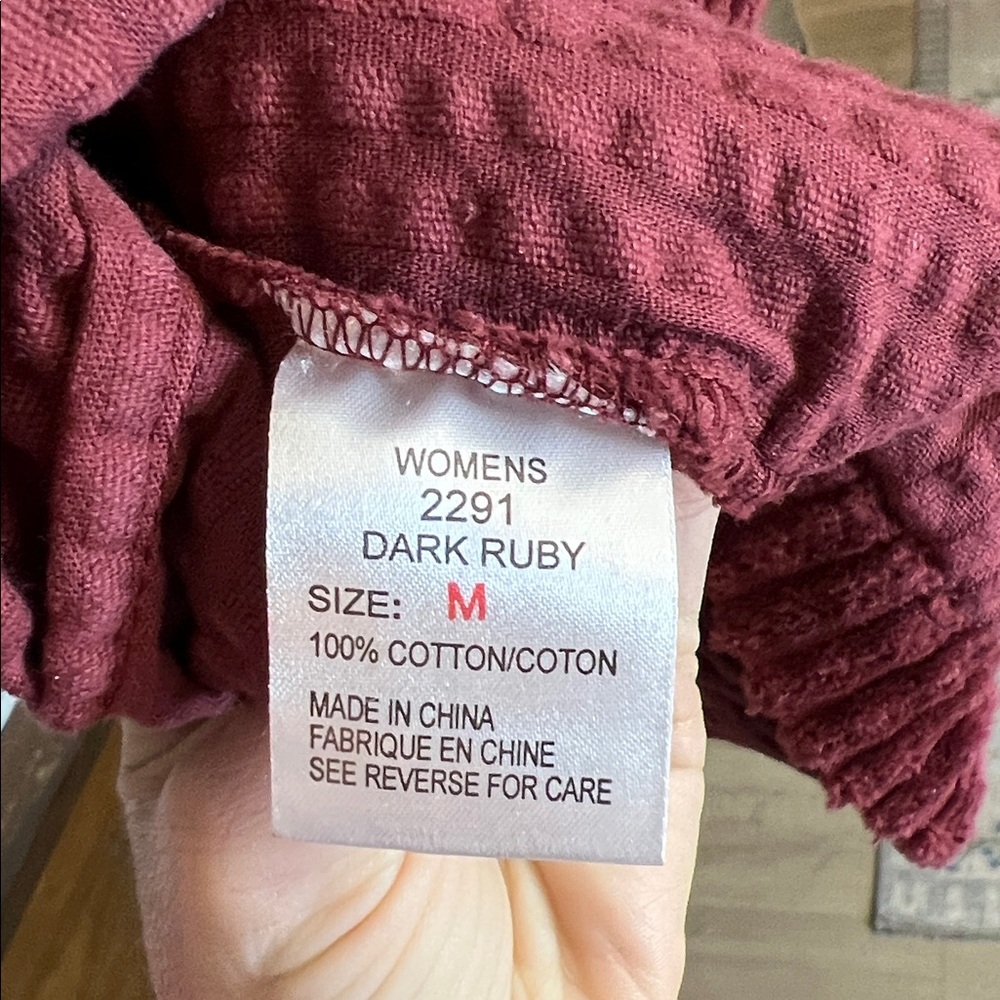 Woolrich Women's Dark Ruby Corduroy Jacket - M - Picture 7 of 7